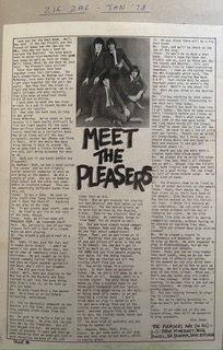 The Pleasers archive photograph
