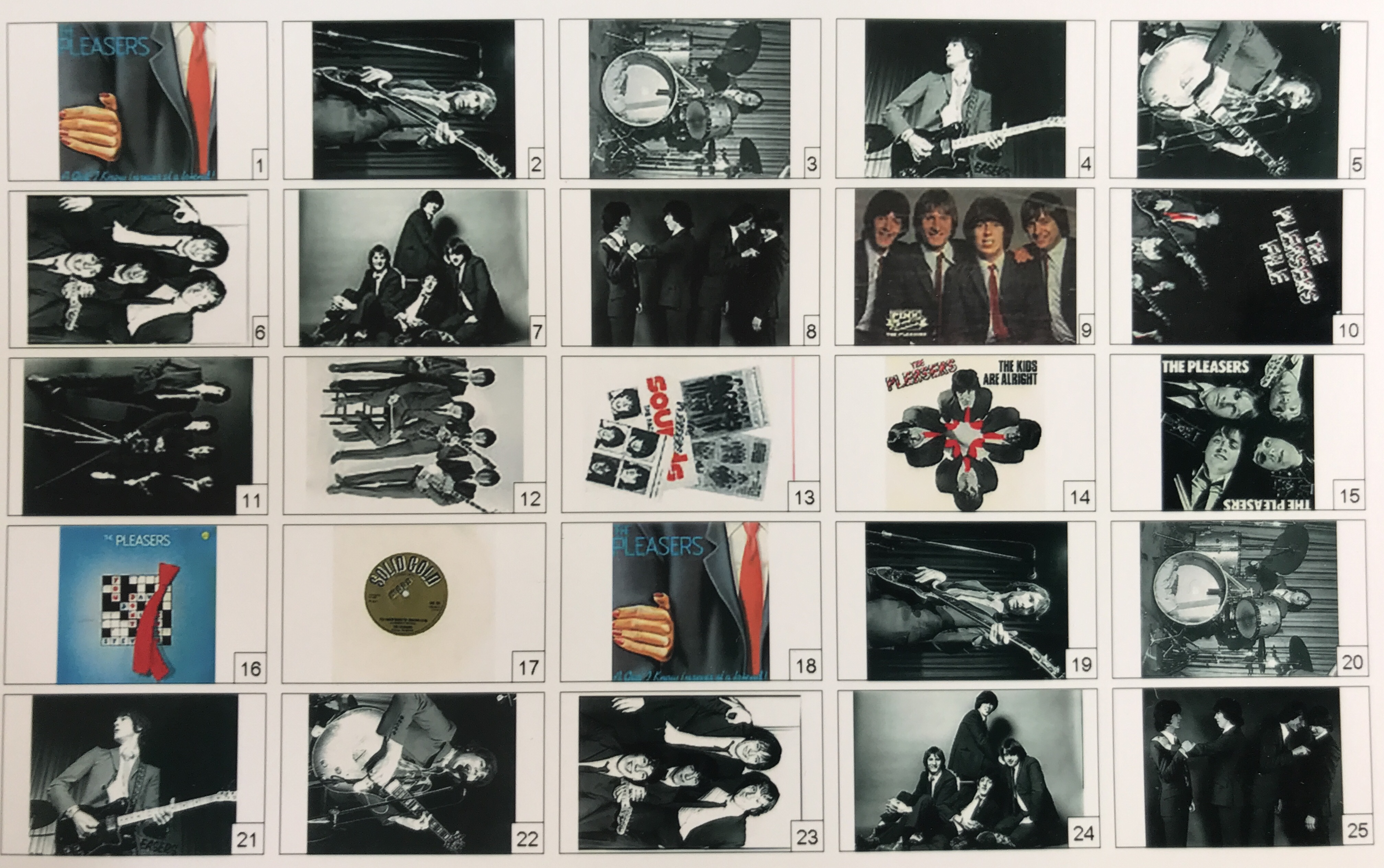 The Pleasers archive photograph